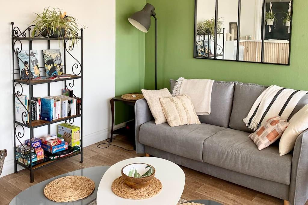 Joli T2 En Centre-Ville Lorient Avec Balcon Cosy Exterior foto